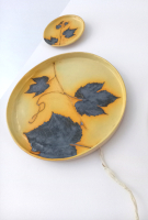 Suzanne van Straalen - Beeldend kunstenaar Harderwijk -  wijnstok & wijnrank - wandobject keramiek en wol